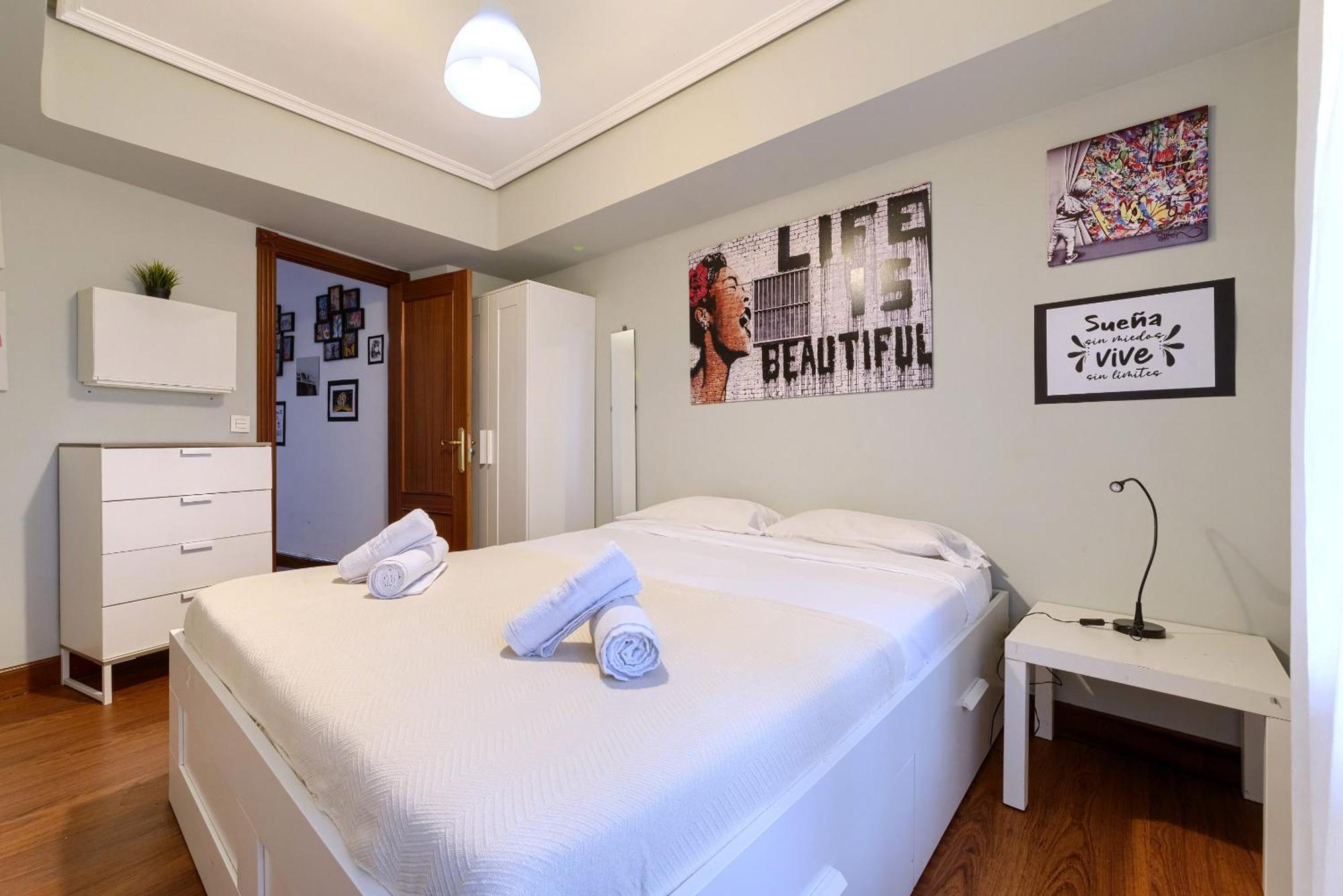 Vivienda Turistica Acogedora En Uribarri Apartman Bilbao Kültér fotó
